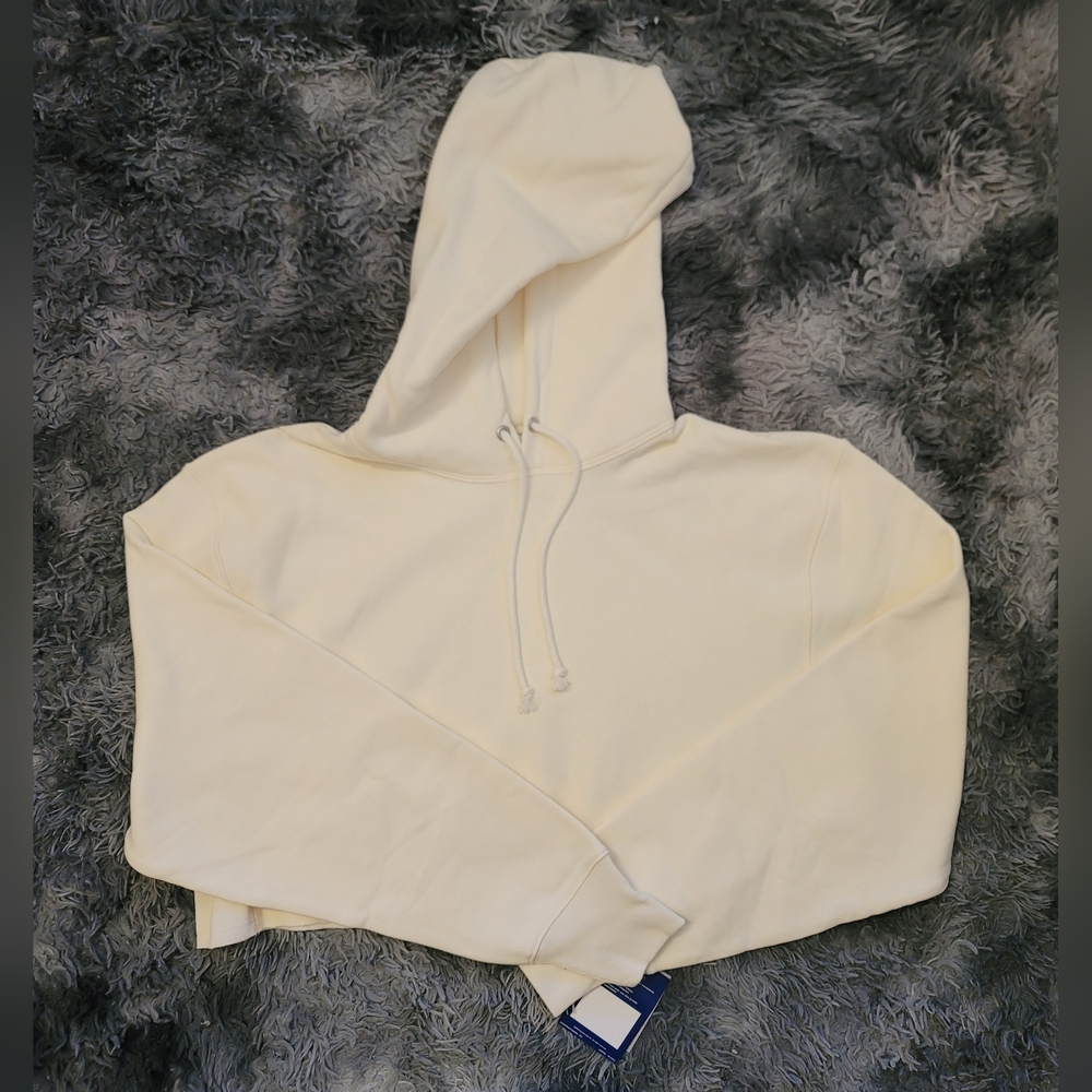 Champion Cropped Reverse Weave Hoodie